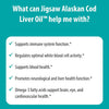 Alaskan Cod Liver Oil (CLO) - 180 softgels - Jigsaw Health