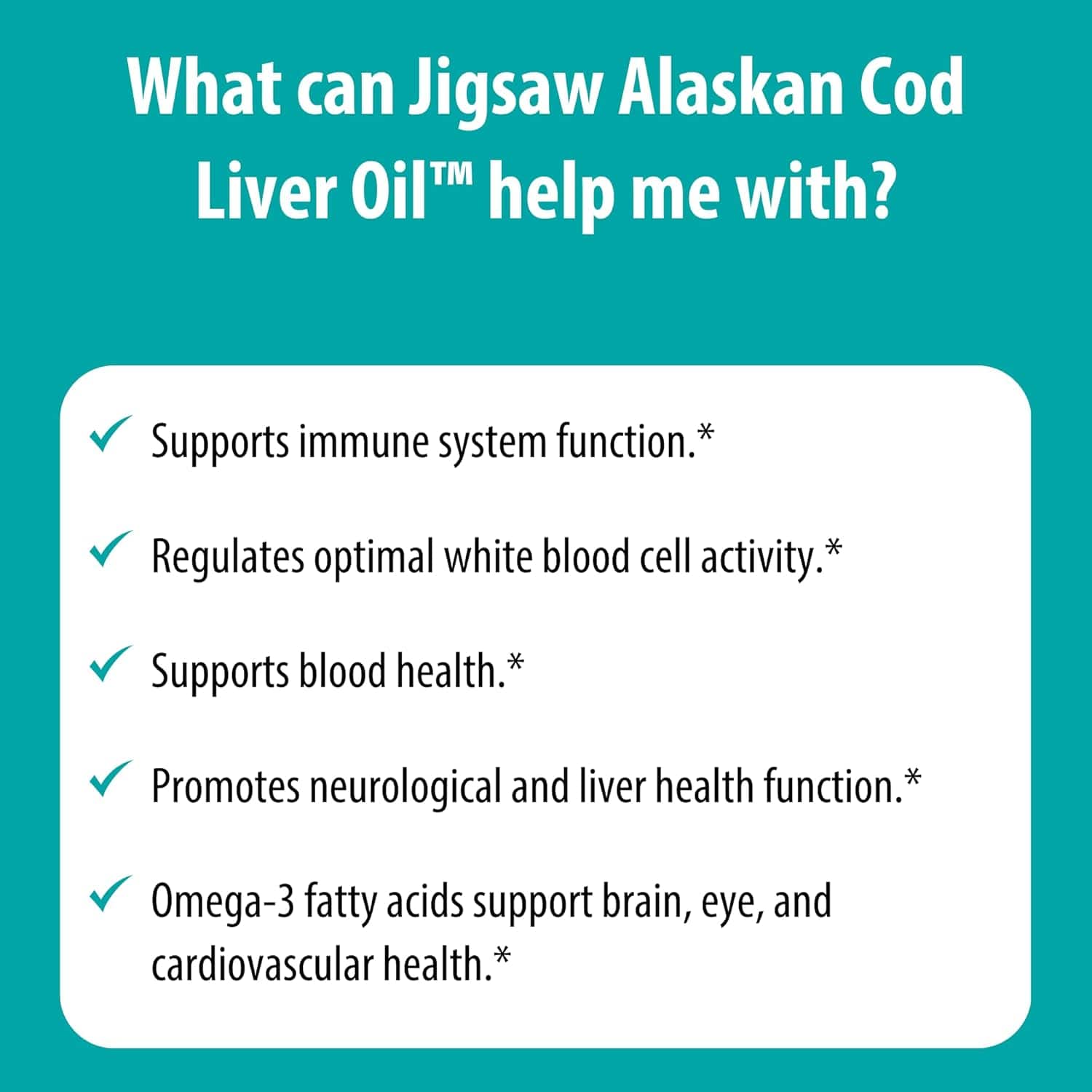 Alaskan Cod Liver Oil (CLO) - 180 softgels - Jigsaw Health