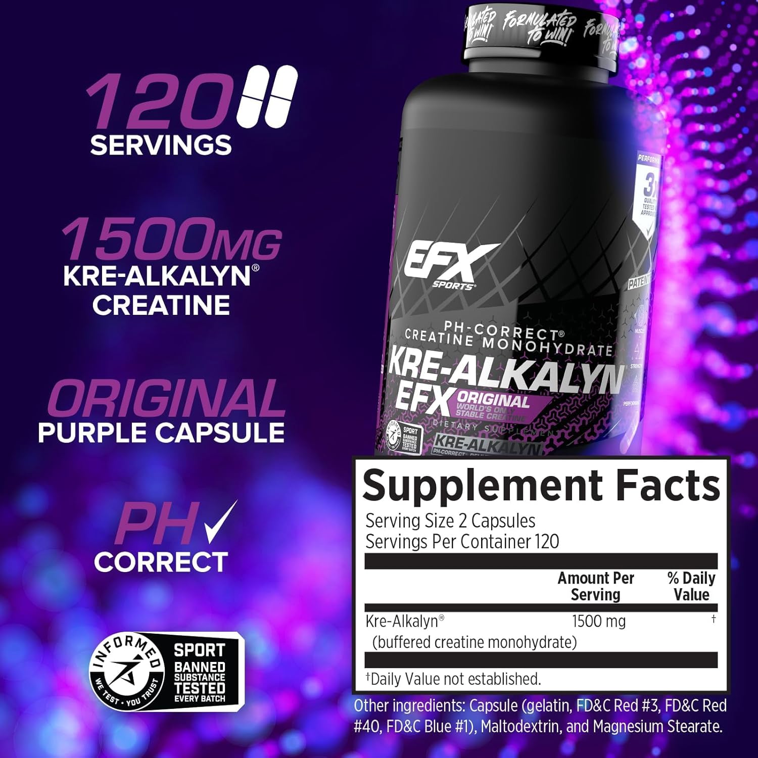 EFX Sports Kre-Alkalyn EFX