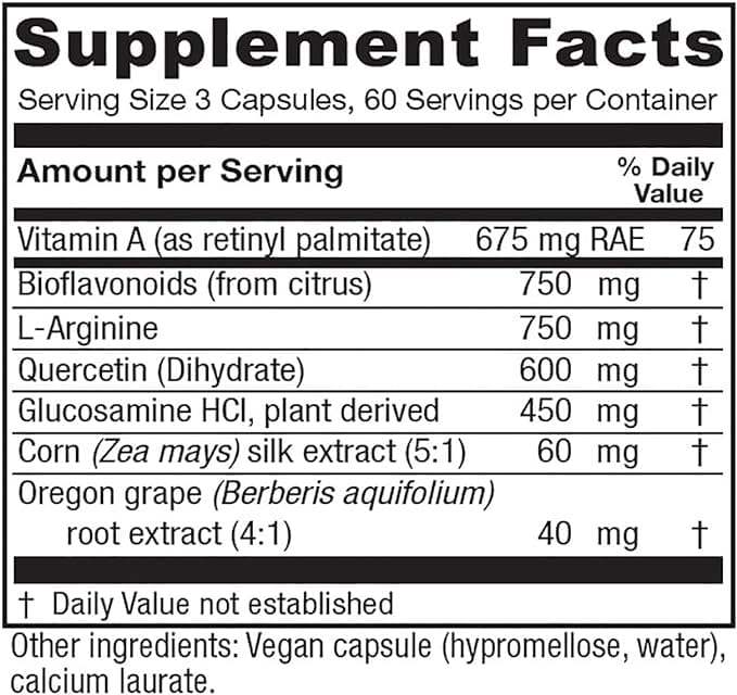 Facilité de la vessie - 180 capsules - Vitanica - Soi *