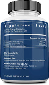 Grass Fed Prostate - 180 Capsules - Ancestral Supplements