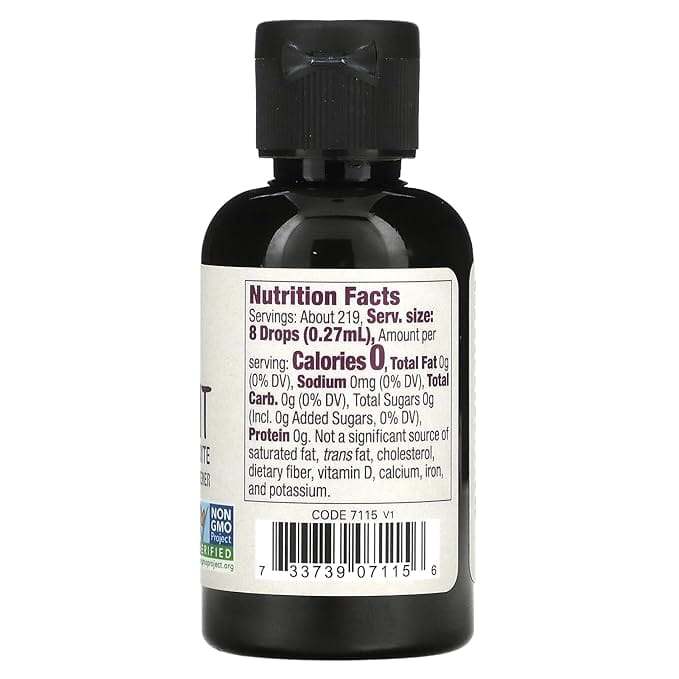 Fructe de călugăr organic, îndulcitor lichid, 2 fl oz (59 ml) - acum alimente