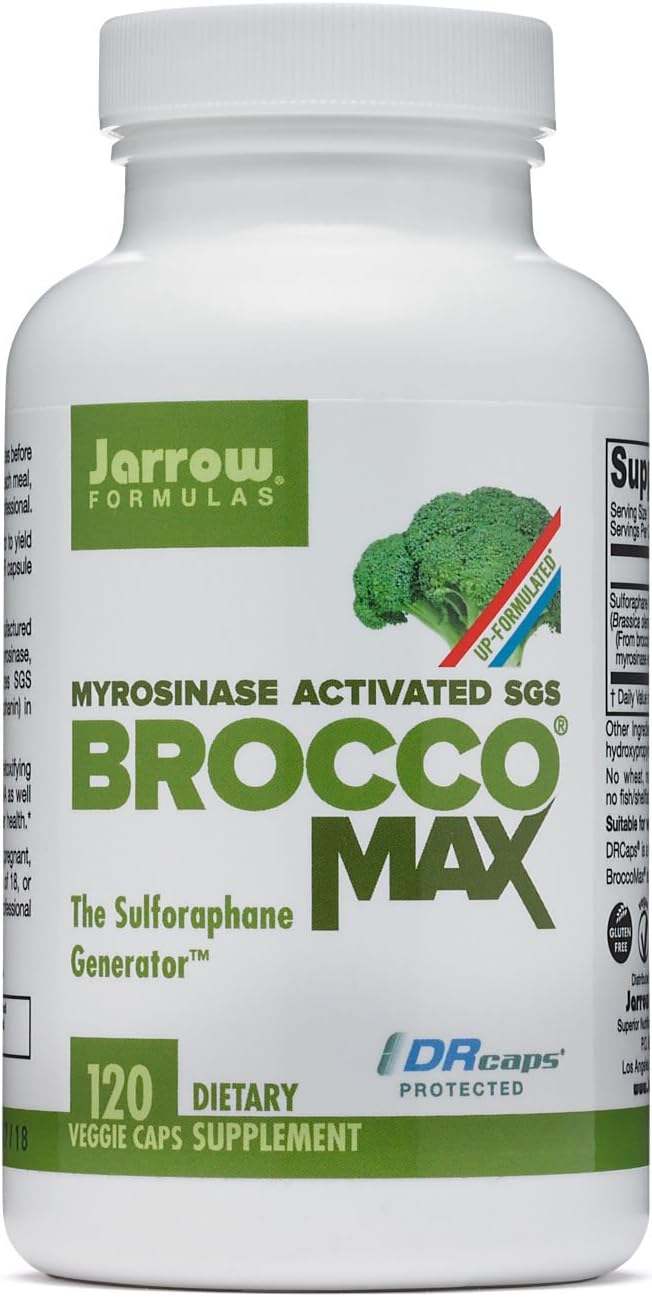 Broccomax, 120 tobolek - vzorce Jarrow