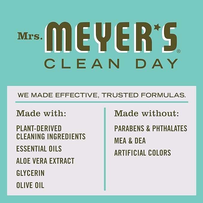 Mydło ręczne płynne, zapach bazylii, 12,5 fl oz (370 ml) - Pani Meyers Clean Day