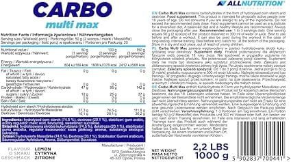 Allnutrition carbo multi max