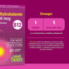 B12, Methylcobalamin, 5000 mcg, 60 žvýkacích tabletů - přirozené faktory