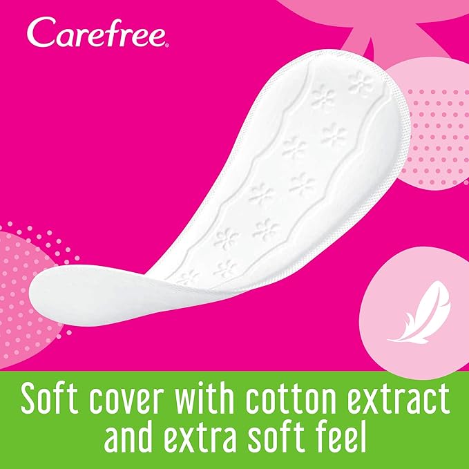 Carefree Panty Liners Breathable Aloe Pack of 20