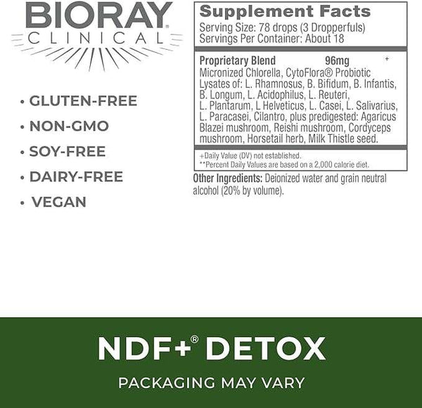 NDF Detox Plus - 1oz - Bioray