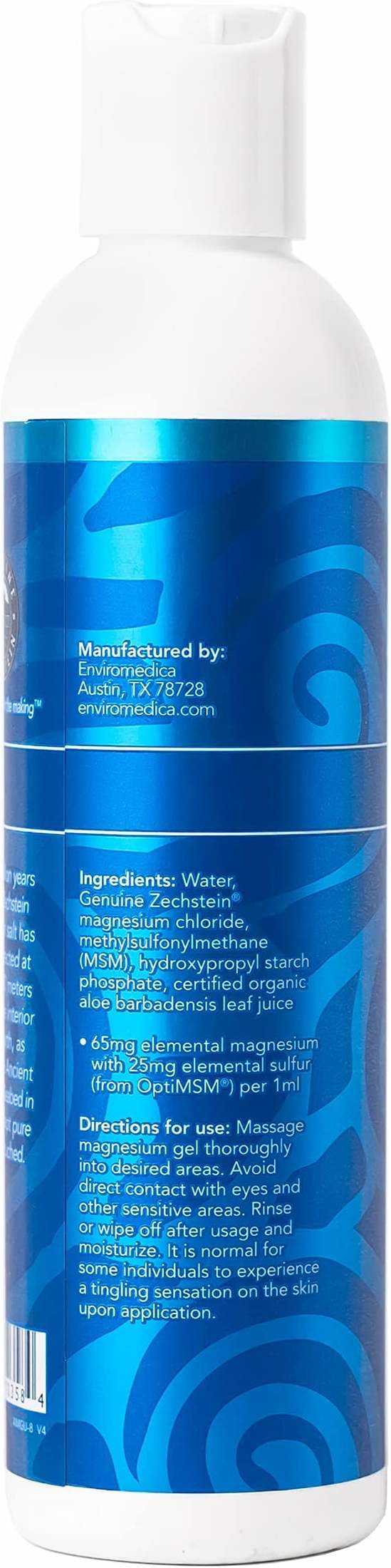 Gel di magnesio ultra 8oz - antichi minerali