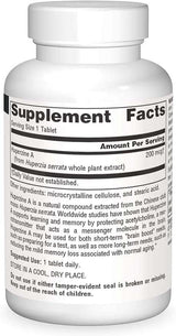 Huperzine A (200mcg) - 120 Tablets - Source Naturals
