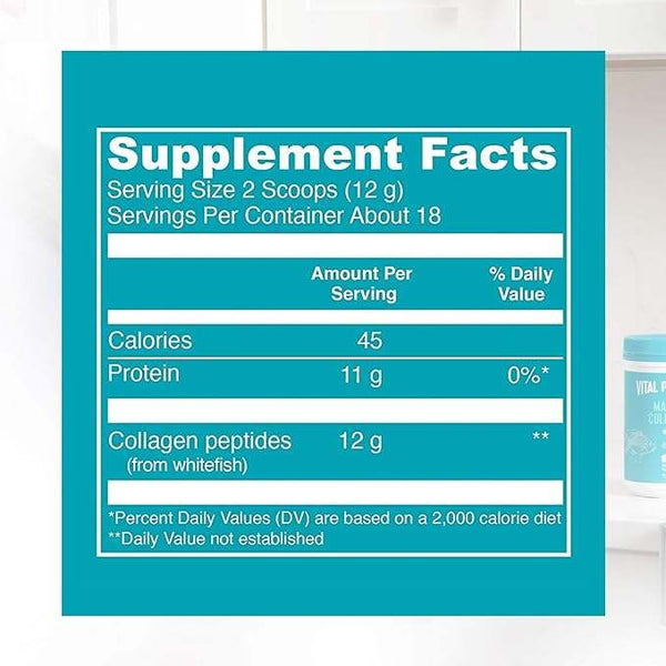 Colagen marin (neîncetat) 221G - Proteine ​​vitale