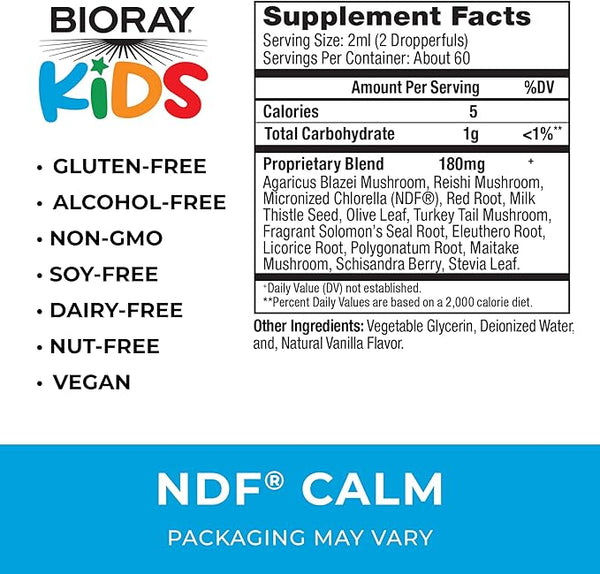 Kids Ndf Calm - 4oz - Bioray