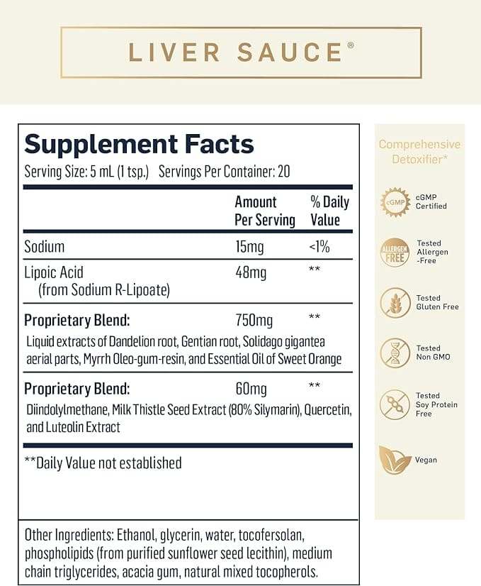 Dr. Shade's Liver Sauce 3.38 fl oz (100ml) - Quicksilver