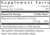 Magnesiumcitrat 170 mg - 90 kapslar - Nutricology / Allergy Research Group