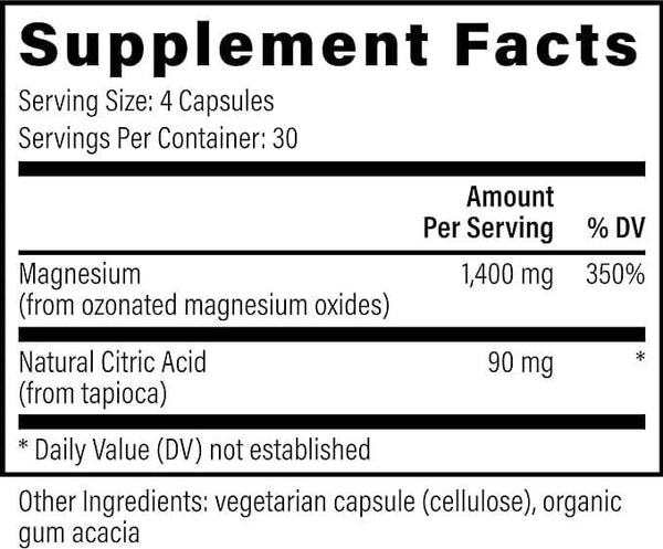 Oxy -Pulver 120 Kapseln - globales Heilungszentrum