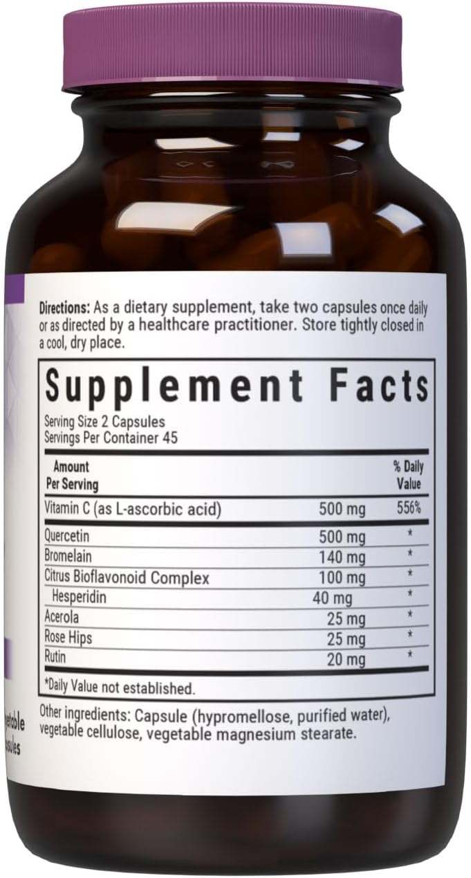 Super Quercetin, 60 καπάκια λαχανικών - Bluebonnet Nutrition