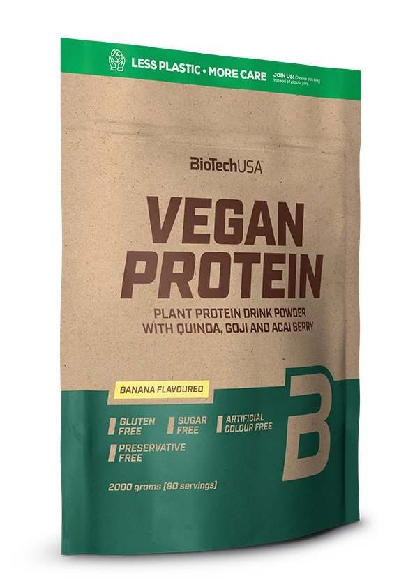 BioTechUSA Vegan Protein, Hazelnut - 2000 grams