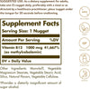 Sublingual Methylcobalamin (Vitamin B12), 1000 mcg, 60 Nuggets - Solgar