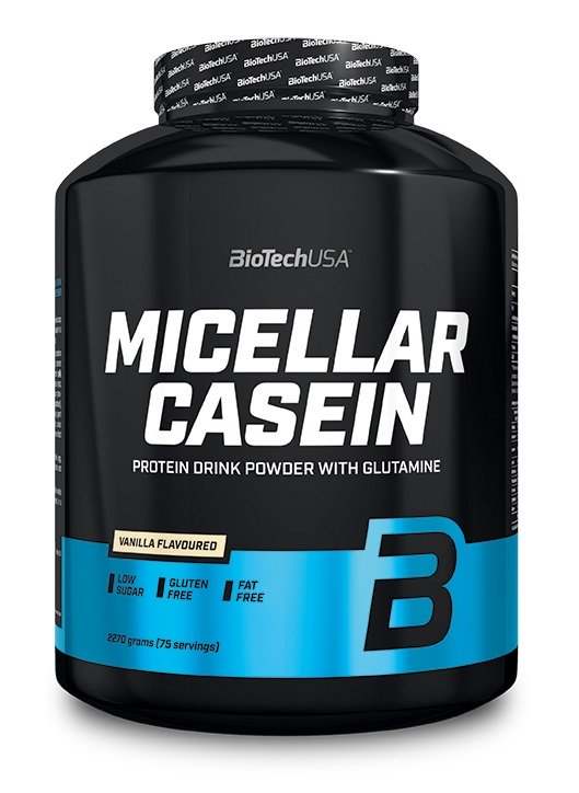 BioTechUSA Micellar Casein, Vanilla - 2270 grams