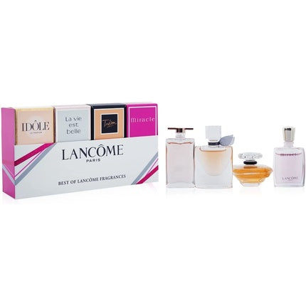 Lancome 4 Piece Gift Set Idole La Vie Est Belle Tresor Miracle Eau De Parfum - 4 x 19ml