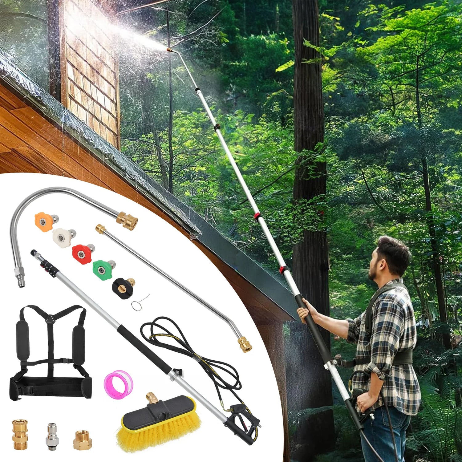 Welzo Roof & Fascia Lance Set