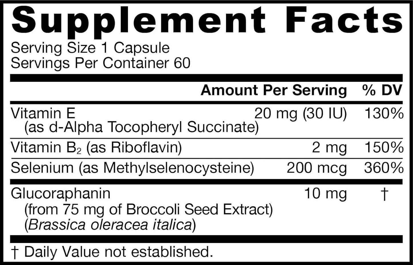 Synergie de sélénium, 60 capsules - Formules Jarrow