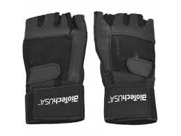 BioTechUSA Accessories Houston Gloves, Black - Large