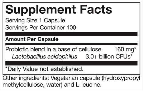 SCDOPHILUS 3+, 100 tobolek - GI ProHealth