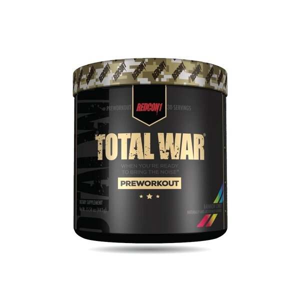 Redcon1 Total War - Preworkout, Rainbow Candy (EAN 601754191428) - 441 grams