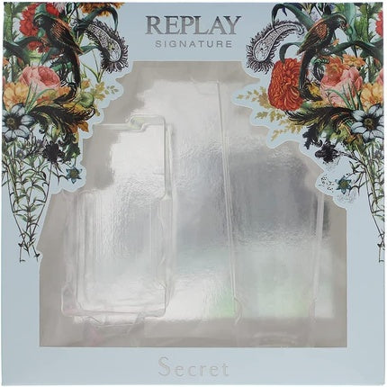 Replay Signature Secret For Woman Gift Set - Eau De Toilette 30ml and Body Lotion 100ml