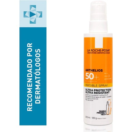 La Roche-Posay Anthelios usynlig spray SPF50+ med duft 200 ml