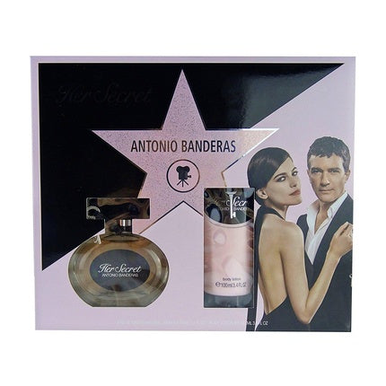 Antonio Banderas Her Secret Eau de Toilette 50ml and Body Lotion 100ml