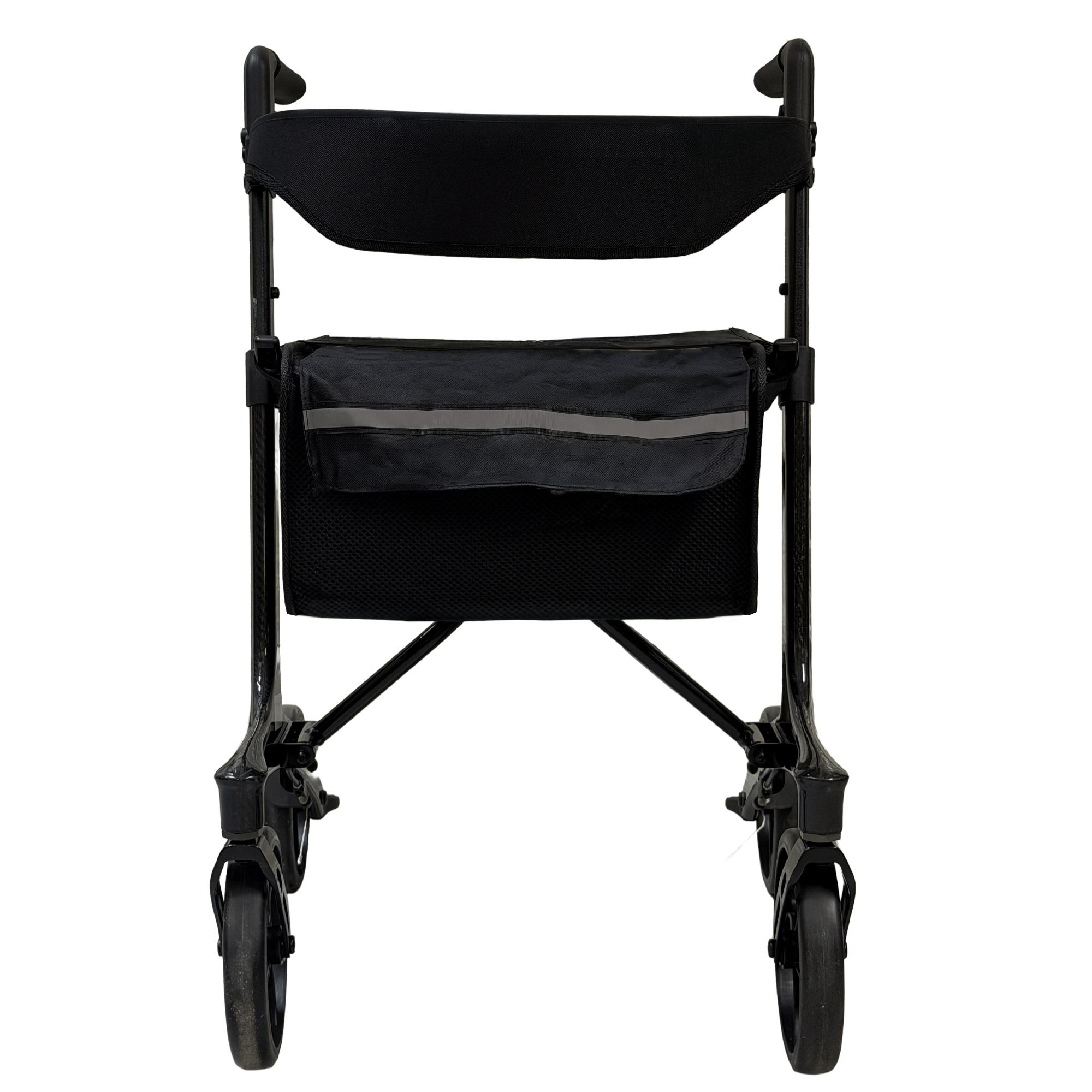 WeCan R-89 Folding Rollator Walker with Seat, Backrest and Storage Bag – image 7