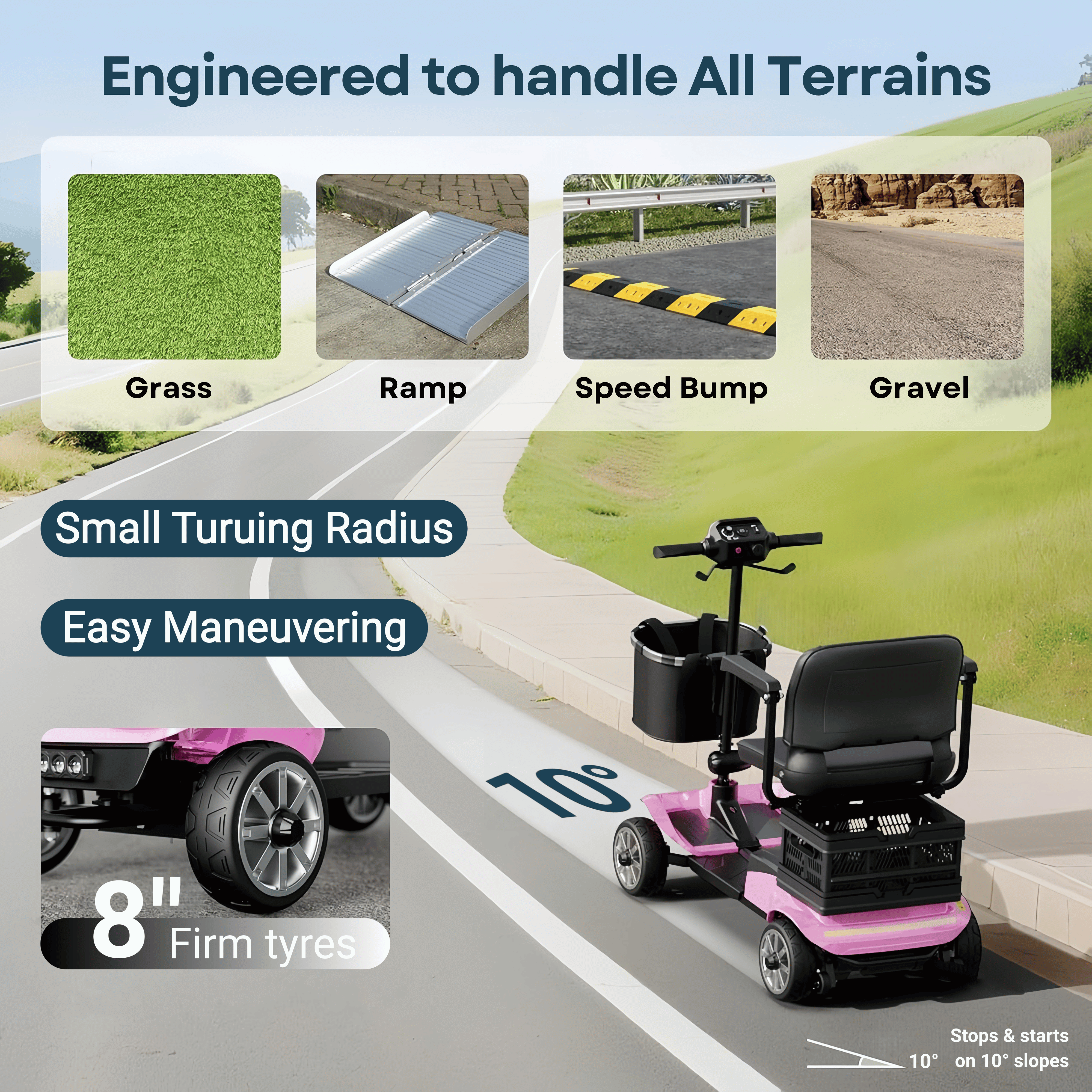 WeCan X-05 Portable Mobility Scooter – image 34