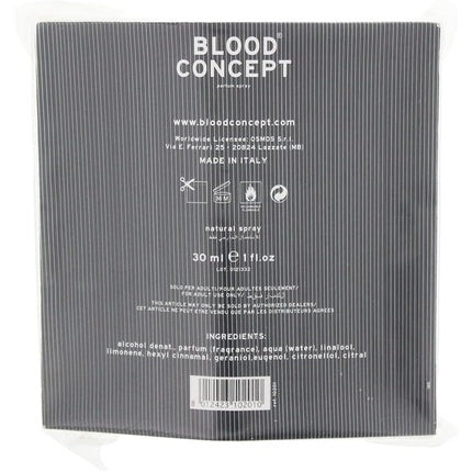 Blood Concept +ma Eau De Parfum 30ml Spray