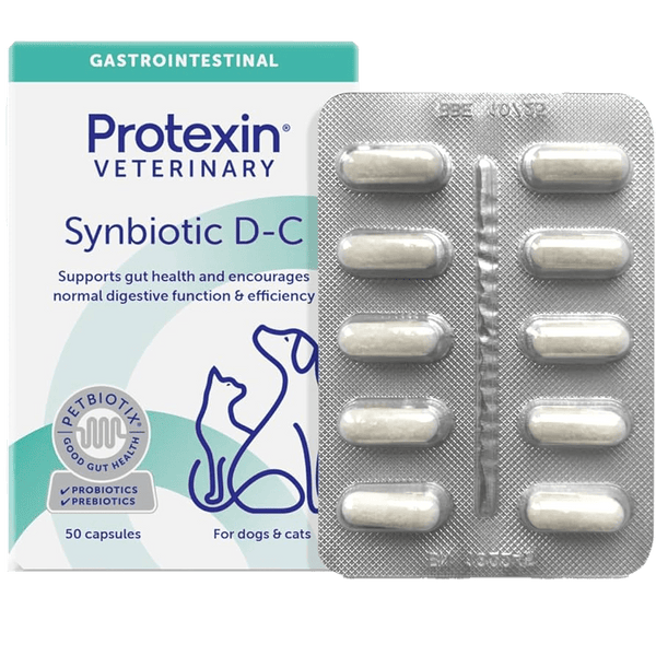 Protexin Synbiotic D-C Capsules Pack of 50 - welzo