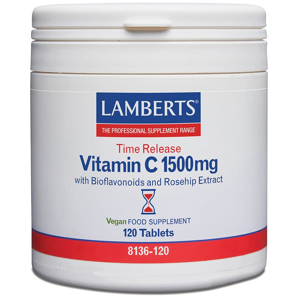 Lamberts Time Release Vitamin C 1500mg – 120 Tablets – image 2