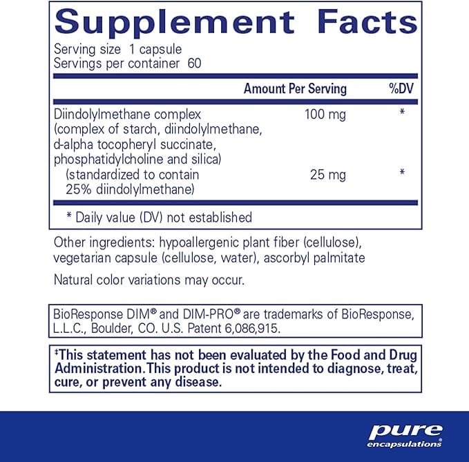 Dim Ultra 60 Capsules - Pure Encapsulations