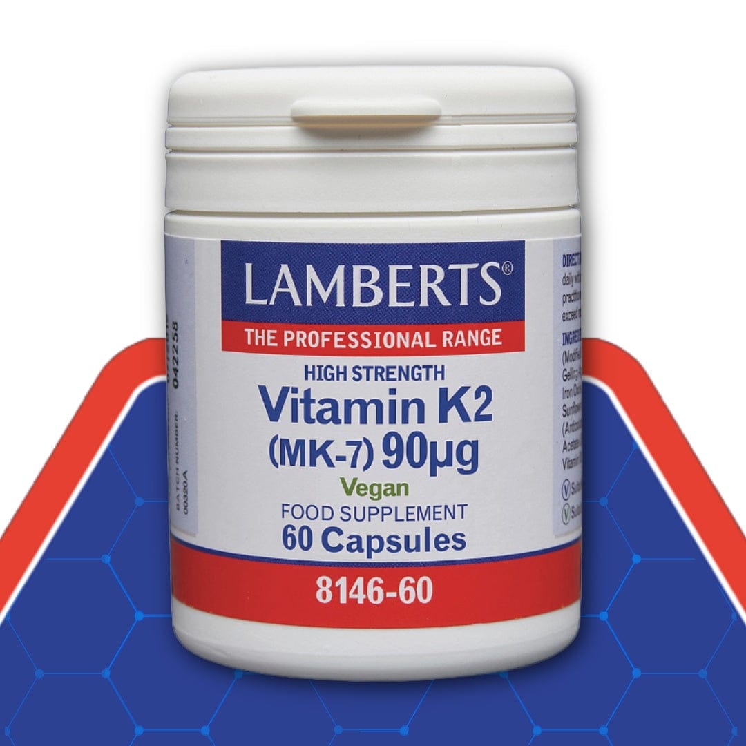 Lamberts Vitamina K2 90 µg – 60 Cápsulas