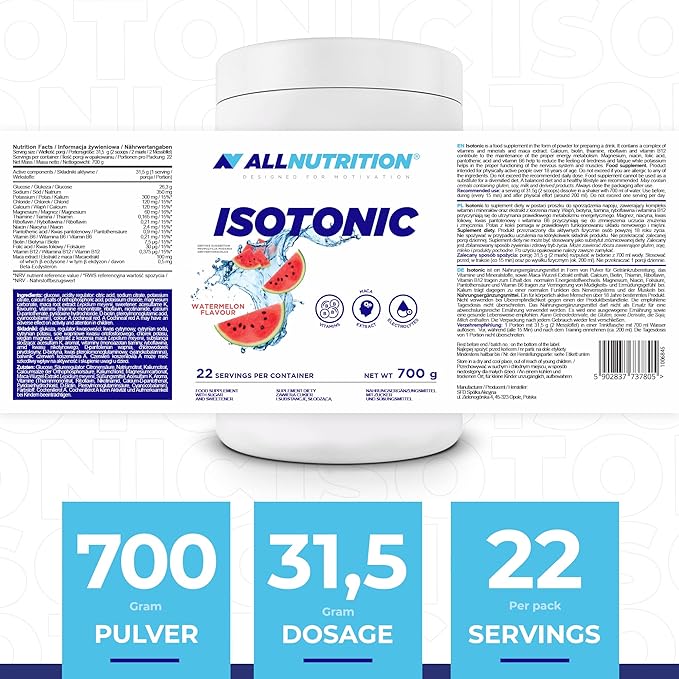 Allnutrition Isotonic, Watermelon - 700 grams