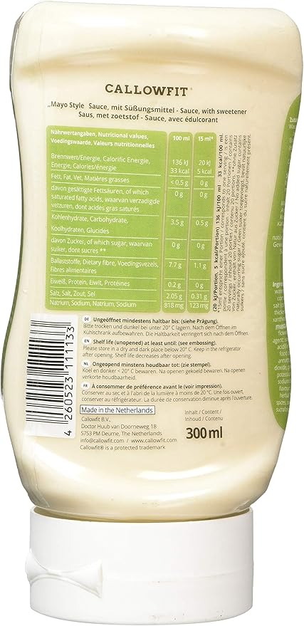 Salsa callowfit da 300 ml maionese