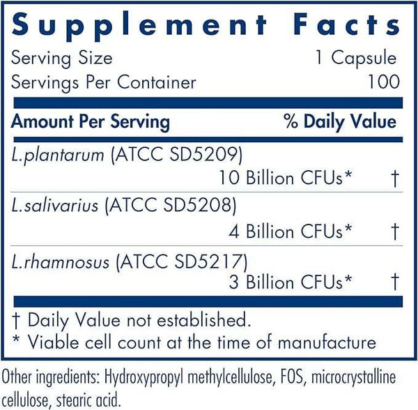 Lactobacillus 100 kapslar - Allergiforskningsgrupp