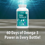 Alaskan Cod Liver Oil (CLO) - 180 softgels - Jigsaw Health