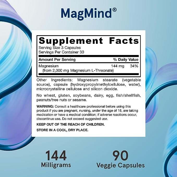 Magmind, 90 καψάκια - Jarrow Formulas