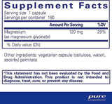 Magnez (glicynian) 120 mg 180 czapek - czyste enkapsulacje