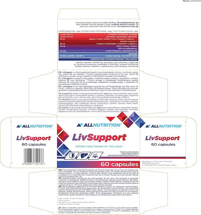 Allnutrition Liver Aid - 60 caps