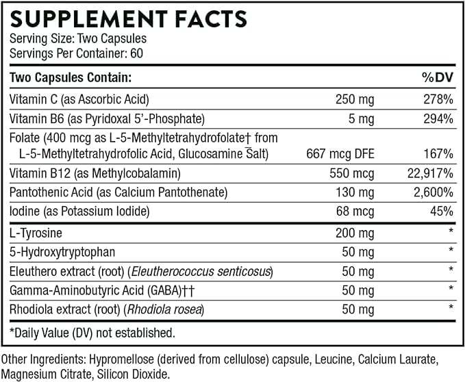 Deproloft -HF (Mood Plus) 120 capsules - Thorne Research