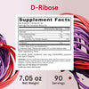 D -Ribose Powder, 200 g - formuły jarrowa