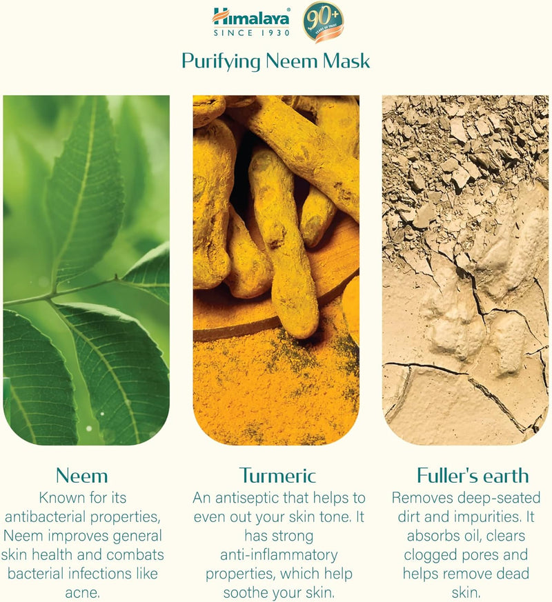 Himalaya Purifying Neem Mask - 75 ml