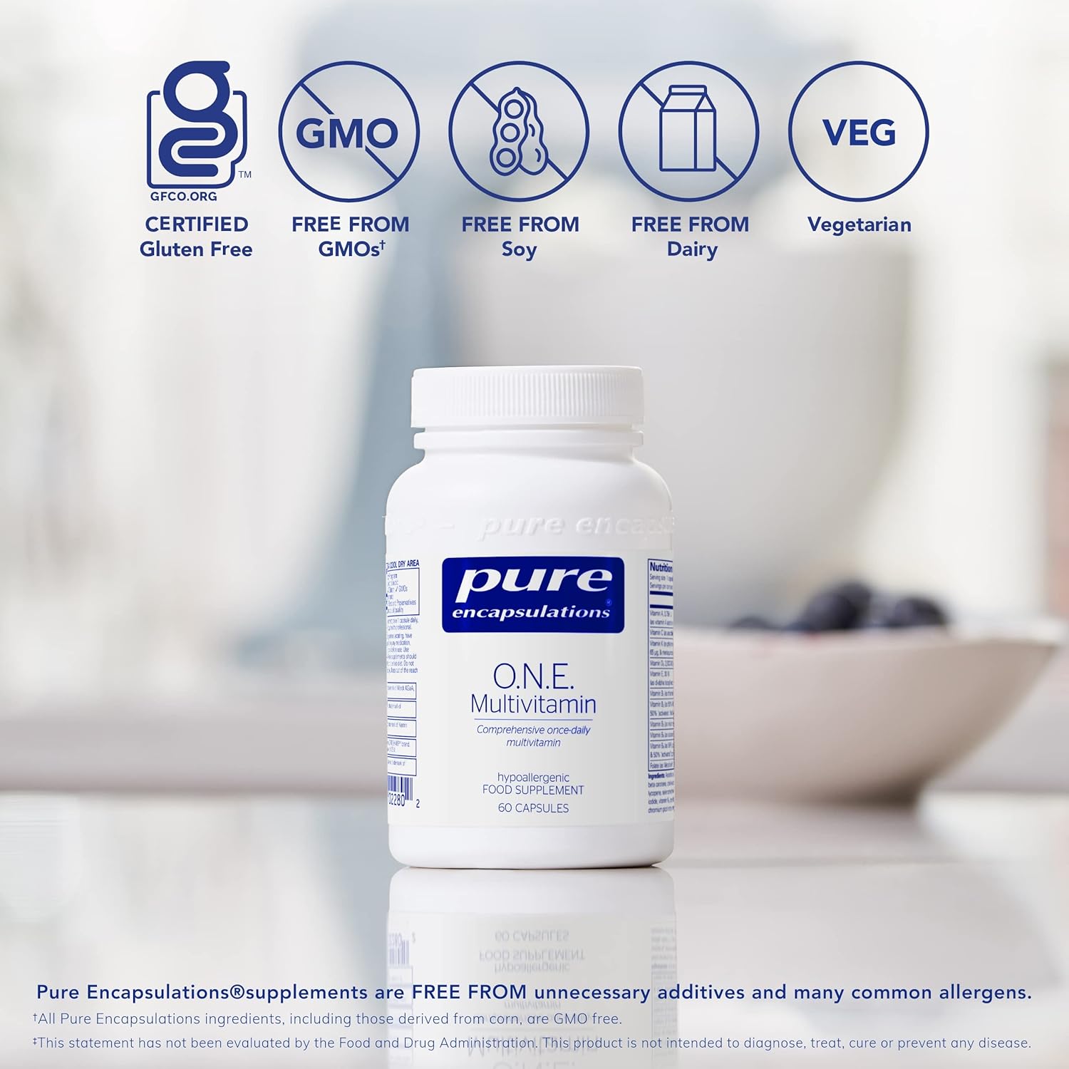 UNO. Multivitaminico, 60 capsuli - incapsulazioni pure